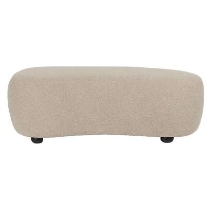 Housecraft Living Noxx Hocker Teddy stof Beige