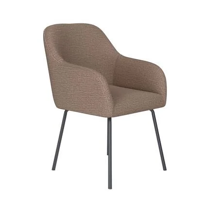 Housecraft Living Otis Eetkamerstoel Metaal Taupe