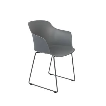 Housecraft Living Tango Armstoel Grijs - Set van 2