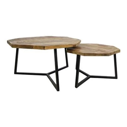 HSM Collection Urban Salontafel Set van 2