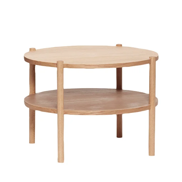 Hübsch - Acorn Sofa-tafel Round Nature