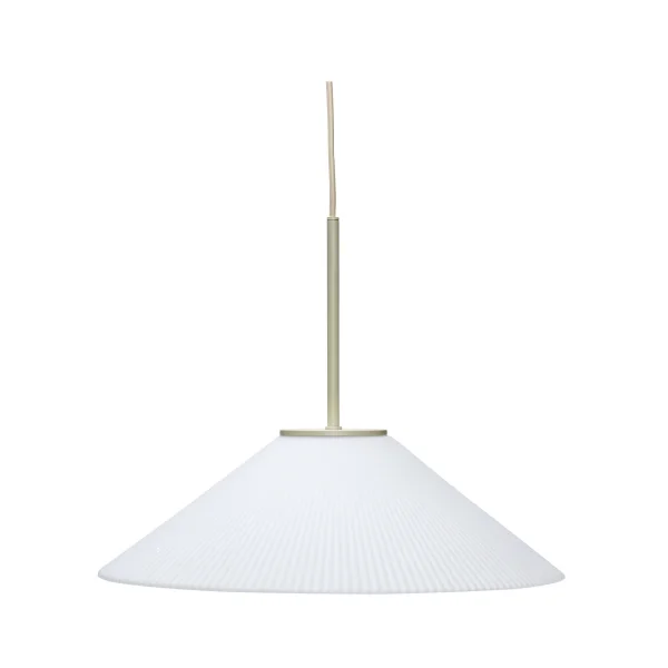 Hübsch-collectie Solide hanglamp wit/zand