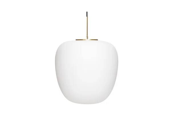 Hübsch - Muse Hanglamp Ø40 Opal/Brass