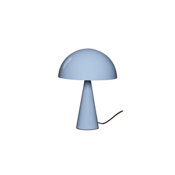 Hübsch - Mush Mini tafellamp, ijsblauw, metaal, hoogte 25 cm