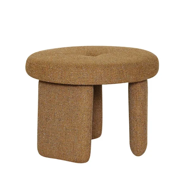 Hübsch - Rocco Poef Oker