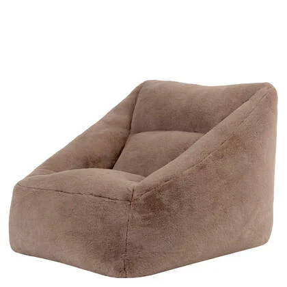 icon Natalia Zitzak Fauteuil - Fluffy Pluche Imitatiebont - Mocha