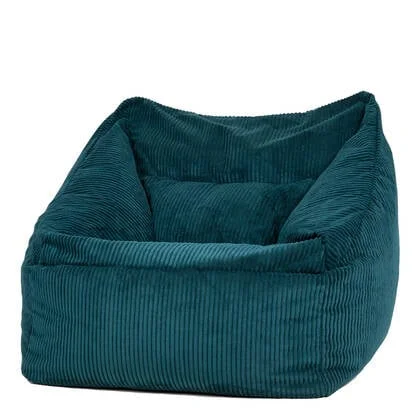 icon Natalia Zitzak Fauteuil - Ribfluweel - Blauwgroen