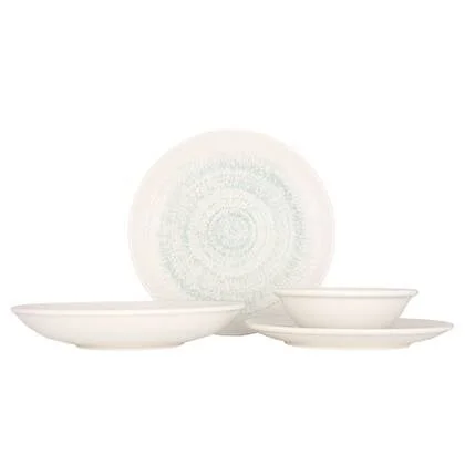 ID Fine Bordenset - Glacier - 24delig - 6 persoons - Porselein