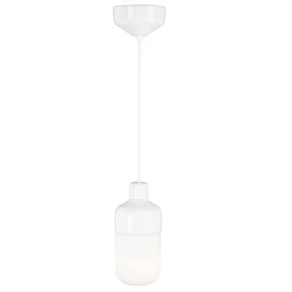 Ifö Electric Ohm hanglamp 100|215 opaal glas IP44 Wit