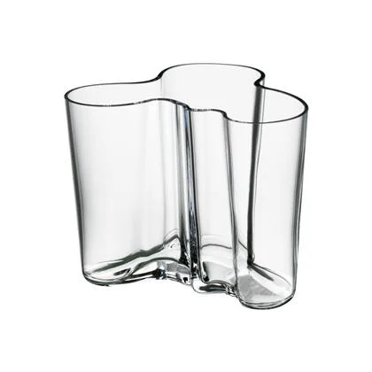 Iittala Alvar Aalto Collection vaas 120mm helder