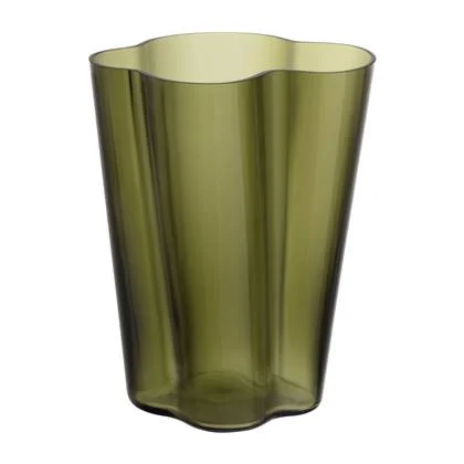 Iittala Alvar Aalto Collection vaas 270mm mosgroen