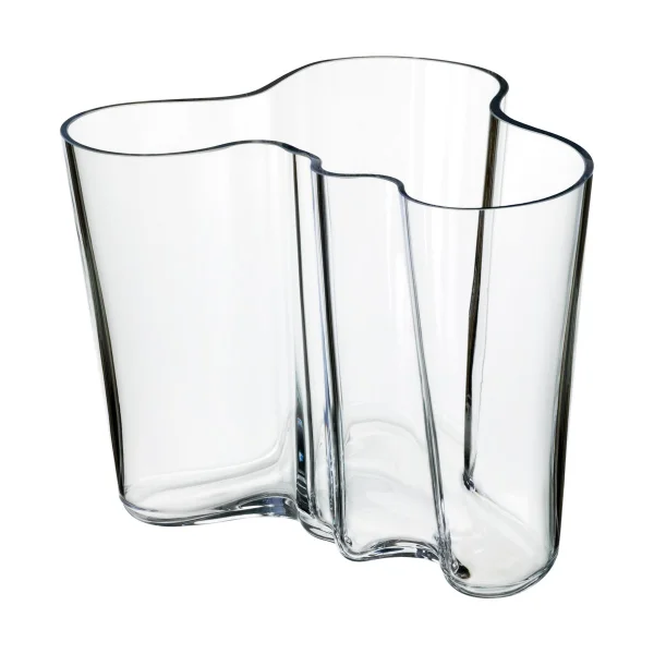 Iittala Alvar Aalto vaas helder 160 mm.