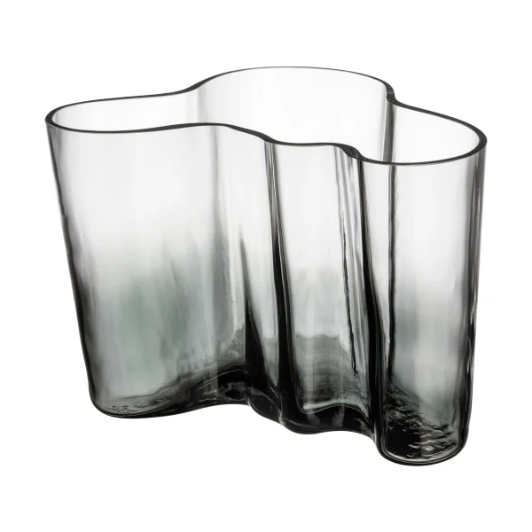 Iittala Alvar Aalto vaas Limited Edition 140 mm Helder-donkergrijs