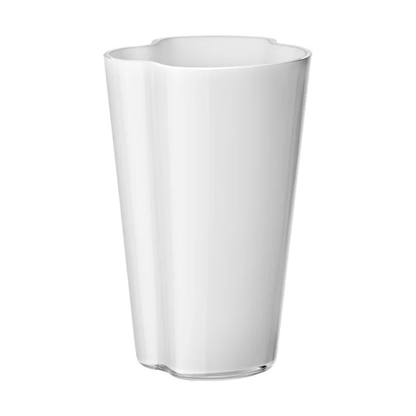 Iittala Alvar Aalto vase opaalwit 220 mm.