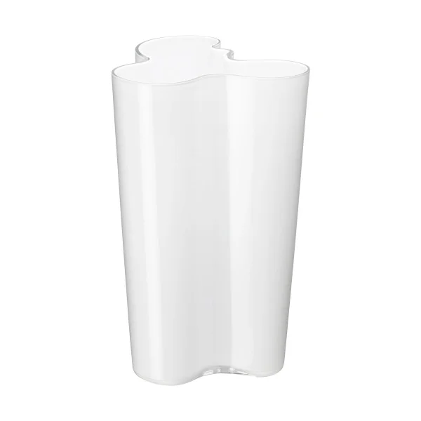 Iittala Alvar Aalto vase opaalwit 251 mm.