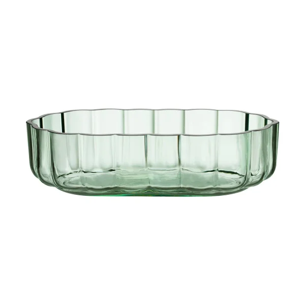 Iittala Play glazen kom laag 50 mm Lichtgroen