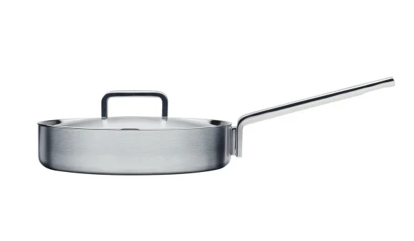 Iittala Tools Sautépan met deksel - zilver