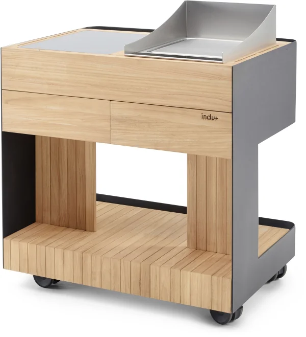 indu+ Intas Trolley Buitenkeuken - Teppanyaki 38