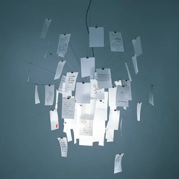 Ingo Maurer - Oh Mein Ma Wit Hanglamp 300cm