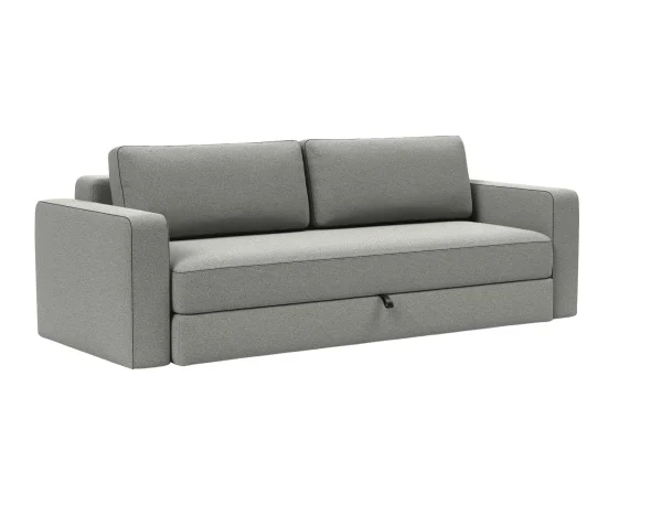 Innovation Living ILB 401 Slaapbank met armleuningen - Innovation853MahogaDoveGrey