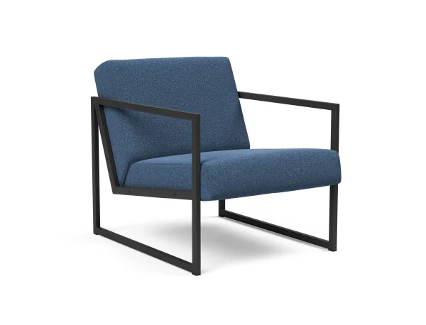 Innovation Living Vikko fauteuil met armleuningen - Bouclé Blue