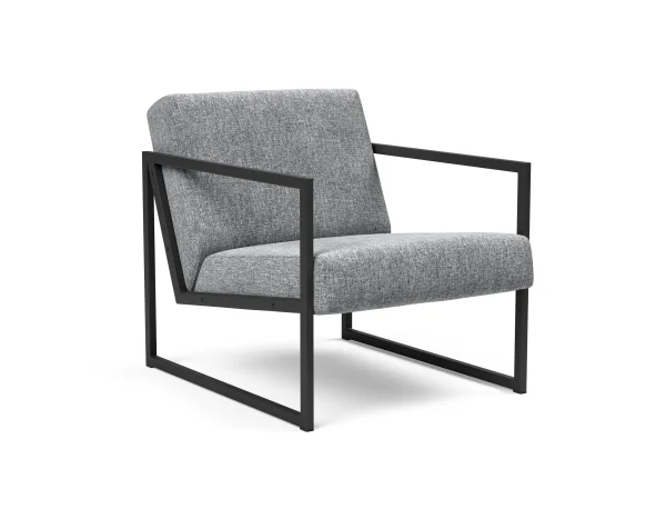 Innovation Living Vikko fauteuil met armleuningen - graniet