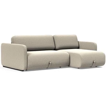 Innovation Vogan Beige Bouclé Lounger Slaapbank