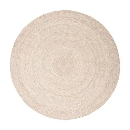 Interieur05 Rond wollen vloerkleed Gapo beige - 220 x 220 cm