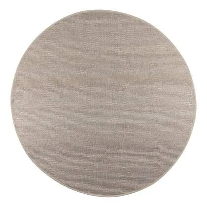 Interieur05 Rond Wollen Vloerkleed Grijs|Beige Vik - 240 x 240 cm