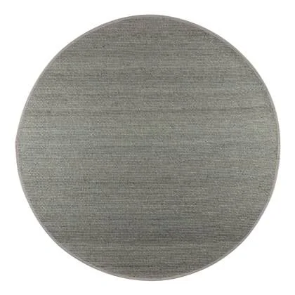 Interieur05 Rond Wollen Vloerkleed Groen Vik - 200 x 200 cm