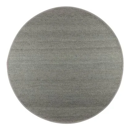 Interieur05 Rond Wollen Vloerkleed Groen Vik - 240 x 240 cm