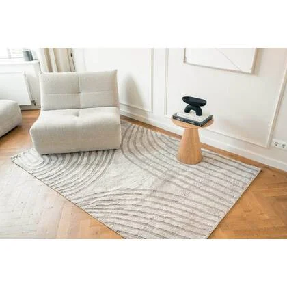 Interieur05 Scandinavisch vloerkleed Vidar zand - 240 x 330 cm