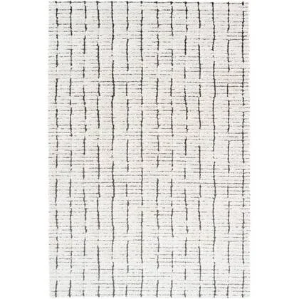 Interieur05 Vloerkleed Rectangle Creme wit|Zwart - 200 x 290 cm