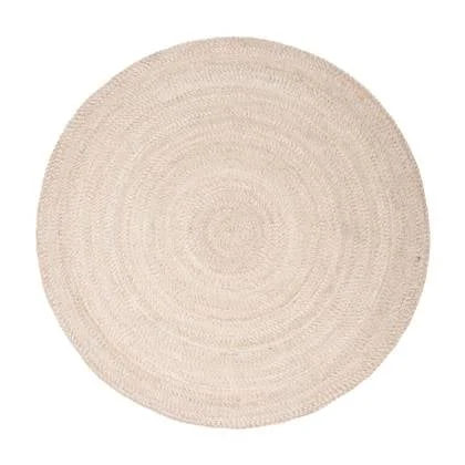 Interieur05 Wollen vloerkleed Rond Gapo Beige 220cm