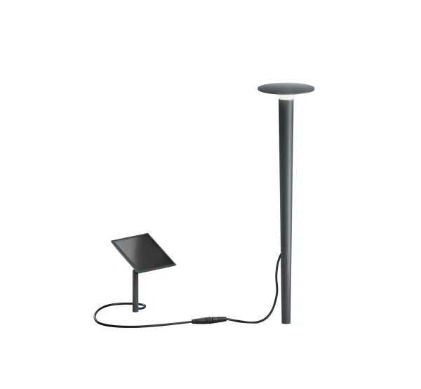 IP44.de lix spike solar vloerlamp - antraciet