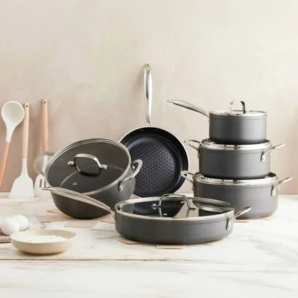 ISENVI Victoria Forged Chef du Jour - Pannenset 19 delig - RVS grepen