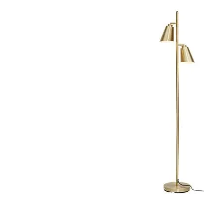 It&apos;s about RoMi Bremen Vloerlamp - 2-kap - Goud