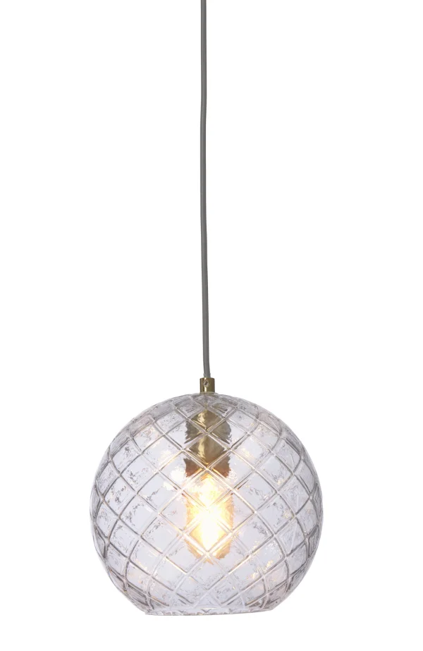 it's about RoMi-collectie Hanglamp glas Venice bol, transp.