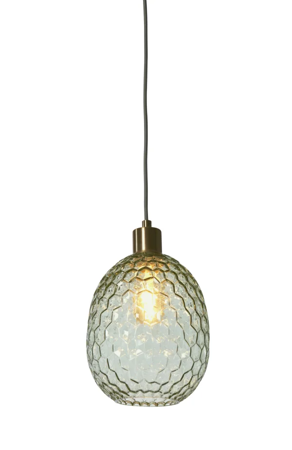 it's about RoMi-collectie Hanglamp glas Venice ovaal, groen