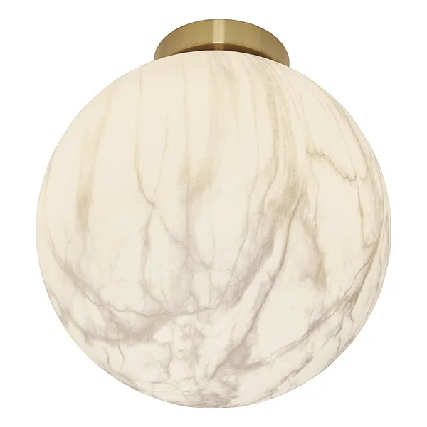 it's about RoMi-collectie Plafonniere Carrara goud - L