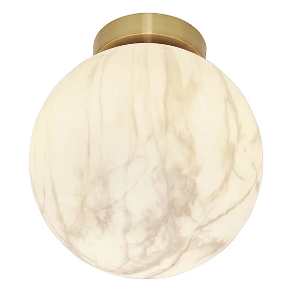 it's about RoMi-collectie Plafonniere Carrara goud - M