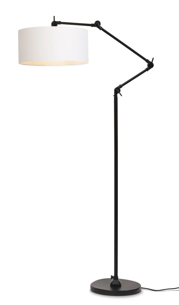 it's about RoMi-collectie Vloerlamp Amsterdam kap 4723cm, wit