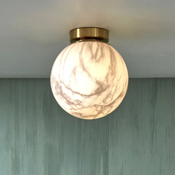 its about RoMi Plafondlamp Carrara Marmerlook - Wit