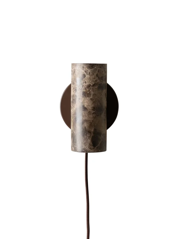 its about RoMi Wandlamp Tivoli Marmer - Bruin