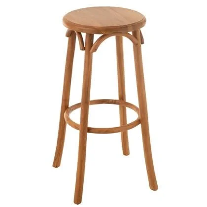 J-Line barkruk Ali - hout - naturel