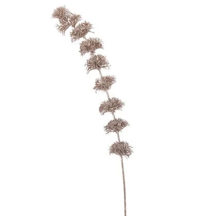 J-Line decoratie tak - klokken van Ierland - kunststof - roz