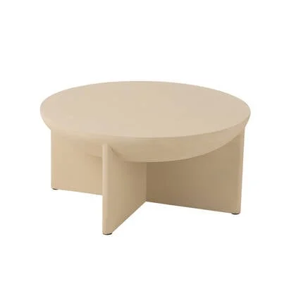 J-Line salontafel Halfy - mangohout - wit