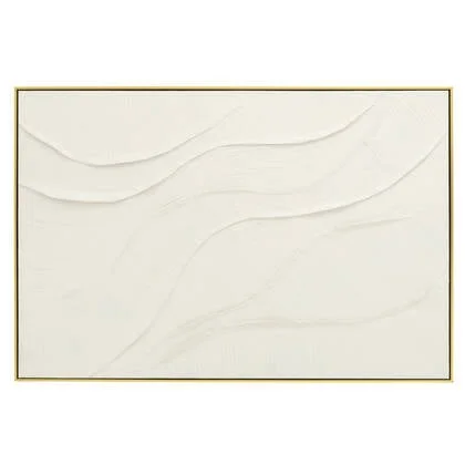 J-Line schilderij - acrylique - ecru