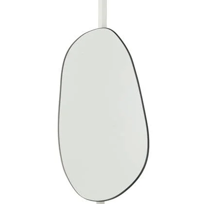 J-Line spiegel Extrema - ijzer|glas - zwart - large - 108 x