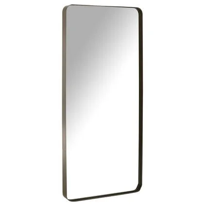 J-Line spiegel Markus - metaal|glas - zwart - large - 180 x 80 cm